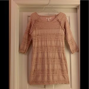 Ave Les Filles Lace Fitted Dress